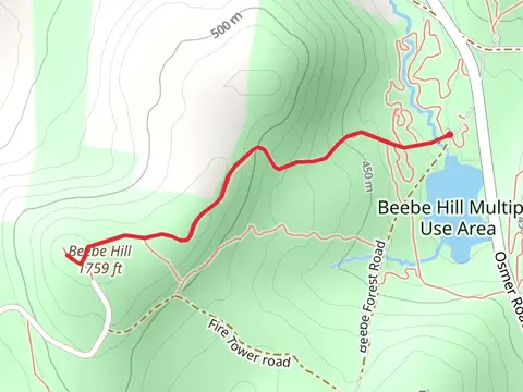 Beebe Hill in Beebe Hill Multiple use Area