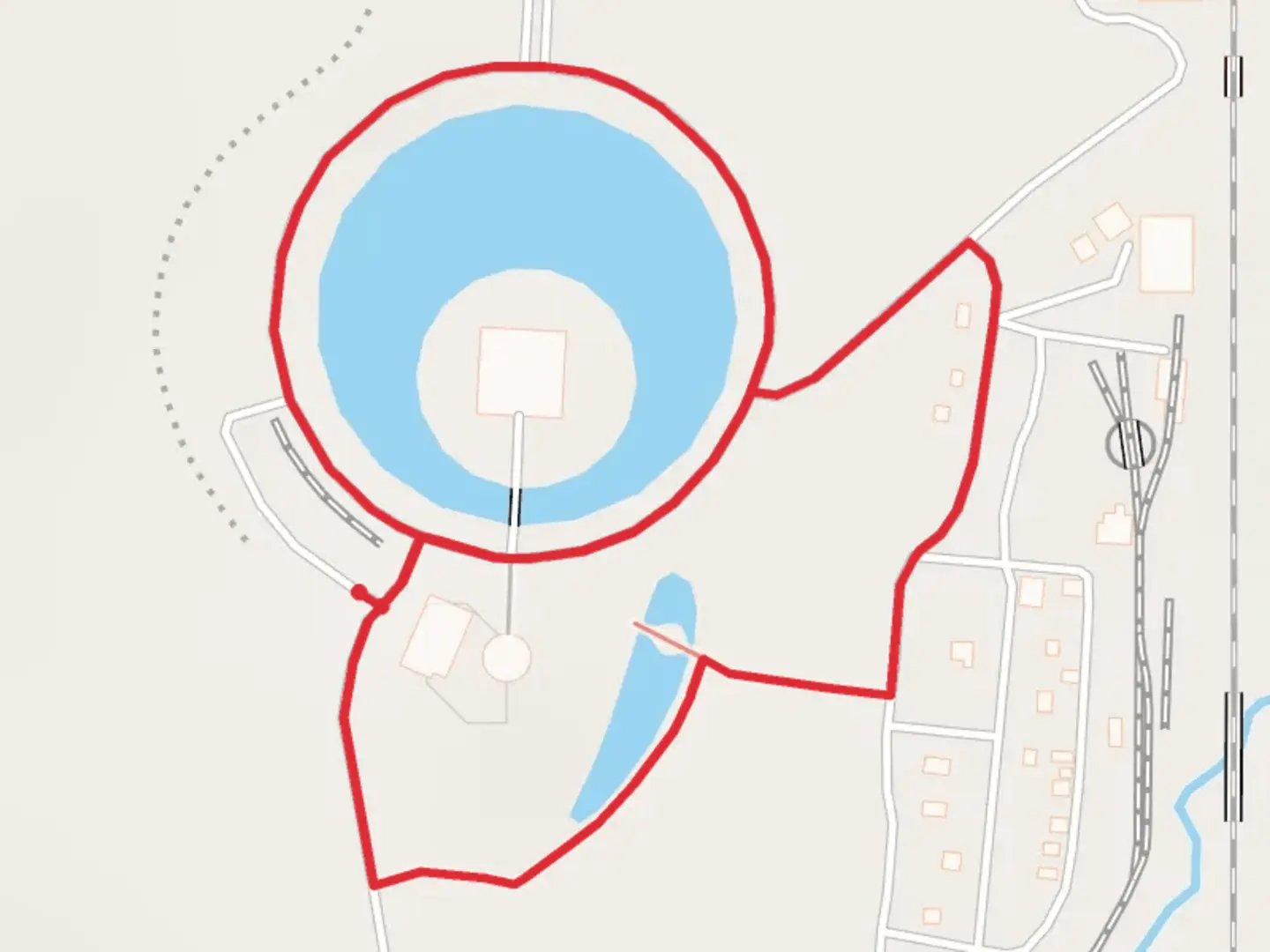 An image depicting the trail Stuhr Museum Loop and its surrounding area.