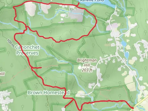 Ashville Pond Yellow Loop