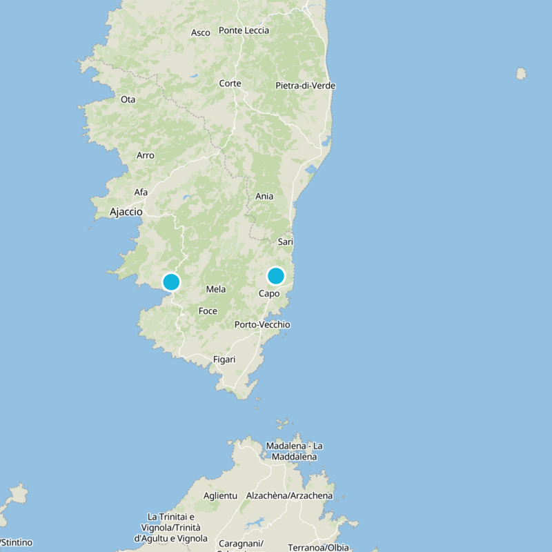 Porto-Vecchio Static Map