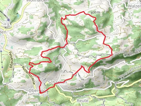 Oberegg to Appenzeller Vorderland Loop