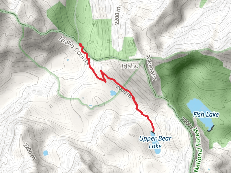 Lower and Upper Bear Lakes