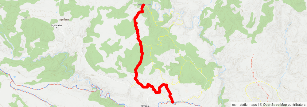 Trail of the Sources PR CU 51 stage 2 Map