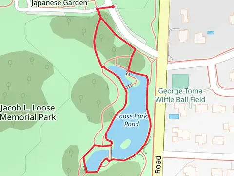 Loose Park Pond Loop