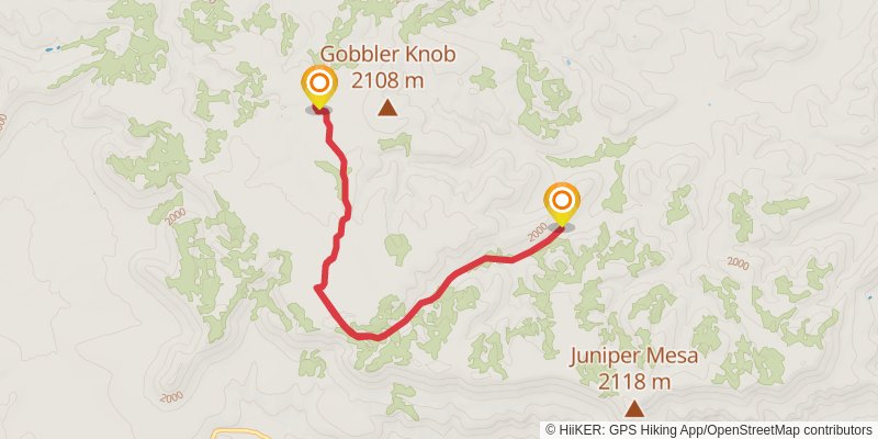 Happy Camp Trail stage 2 Map