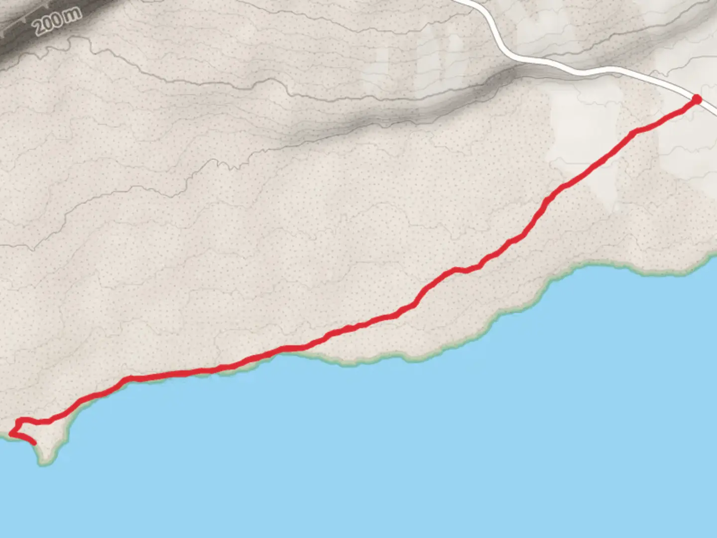 An image depicting the trail Apua Point via Puna Coast Trail and its surrounding area.