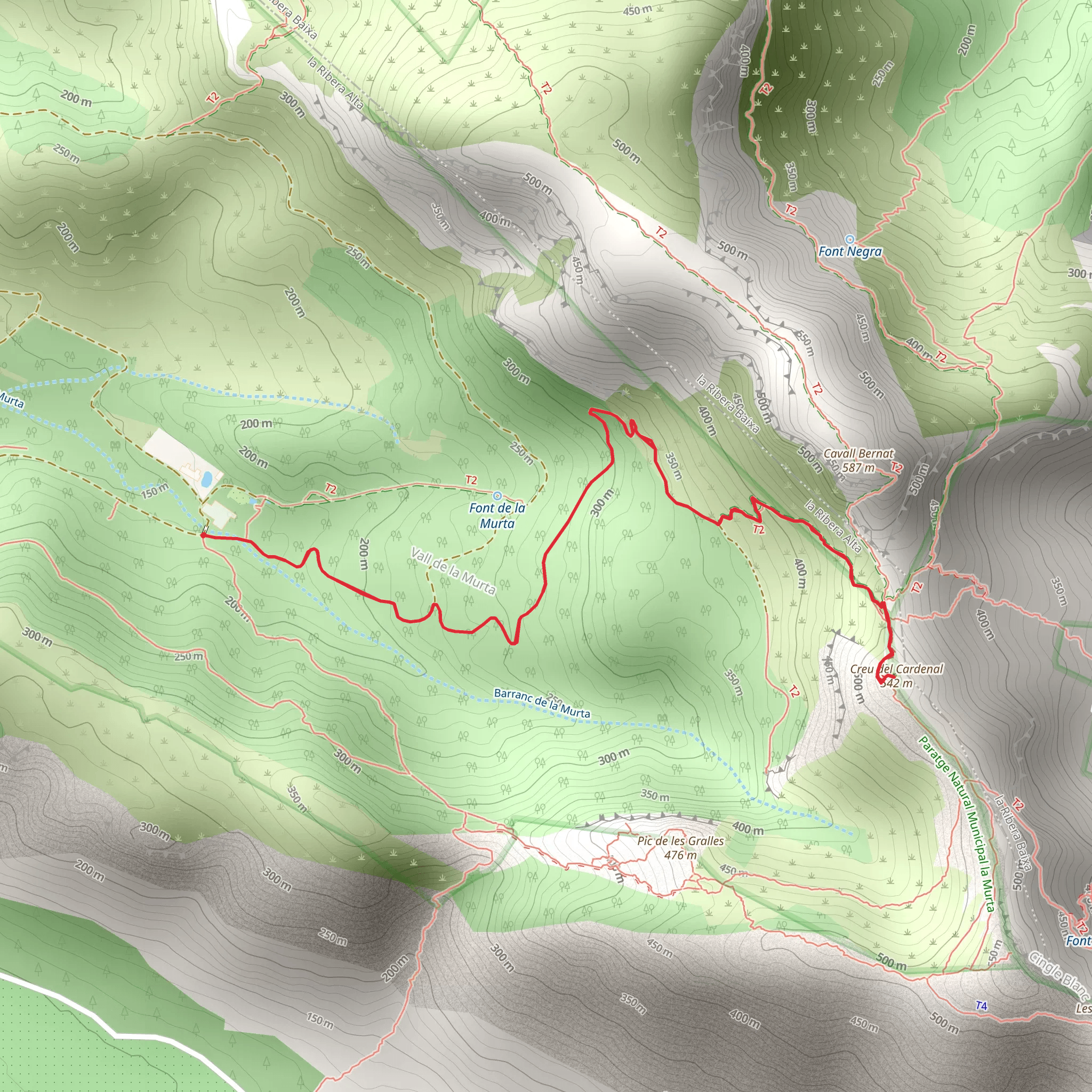 Cardinal's Creu PR CV 334 mobile static map
