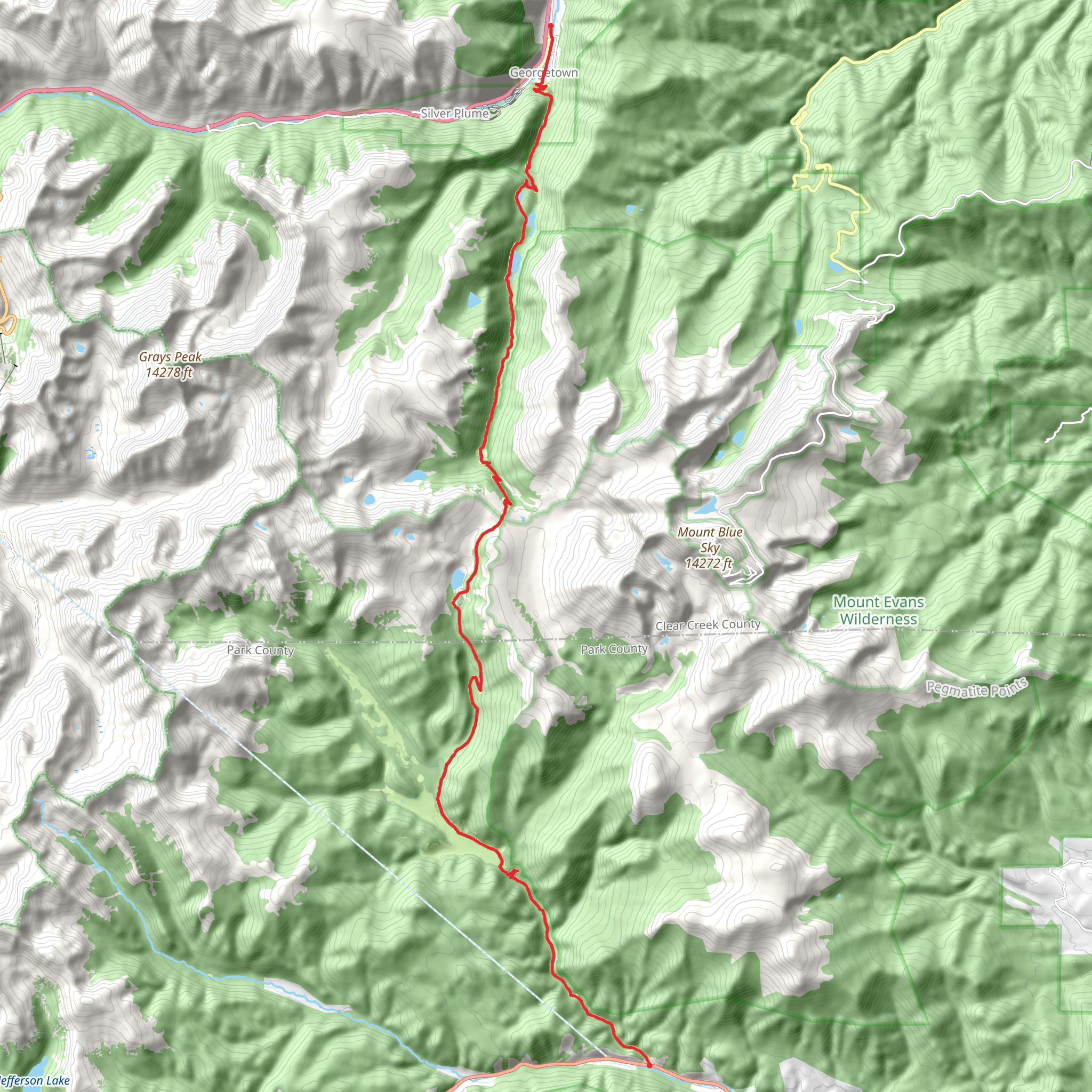 Geneva Road mobile static map