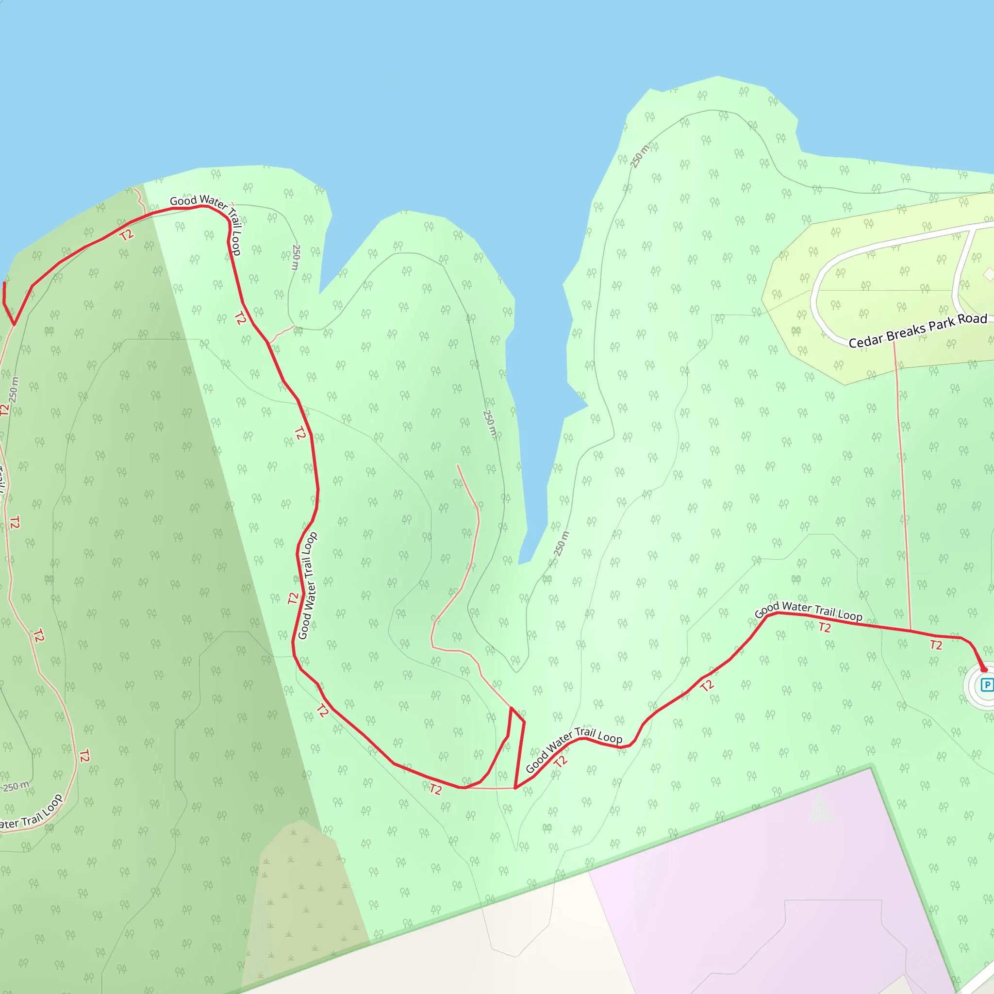 North Fork San Gabriel River via San Gabriel River Trail mobile static map