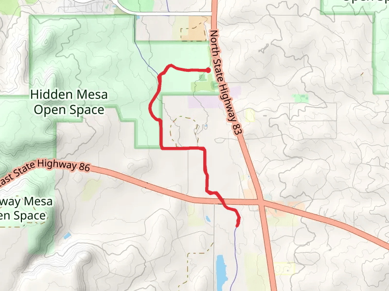 Cherry Creek and Willow Creek Trail