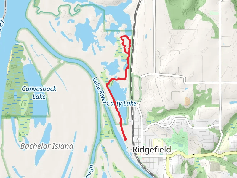 Carty Lake and Oaks to Wetlands Trail