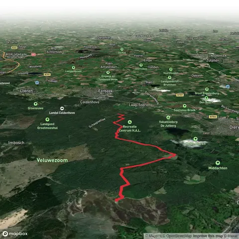 Posbank to Plaghak via Onzalige Bossen