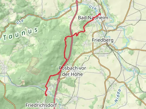 Bad Nauheim to Koppern