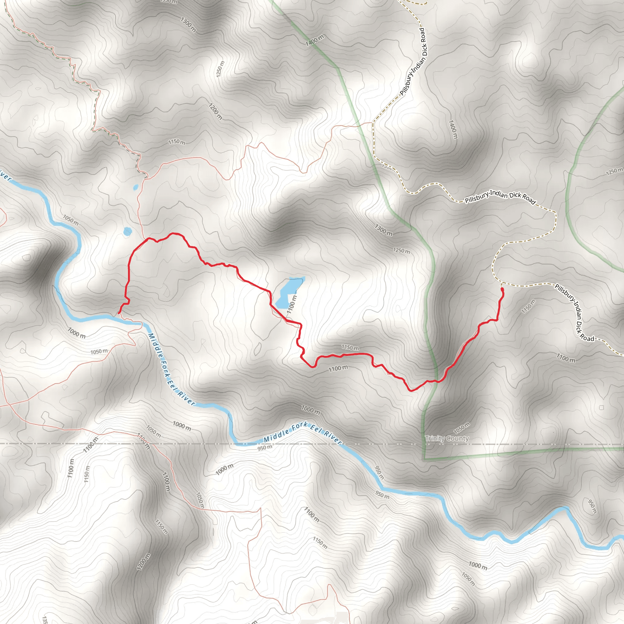 Foster Glades Trail mobile static map