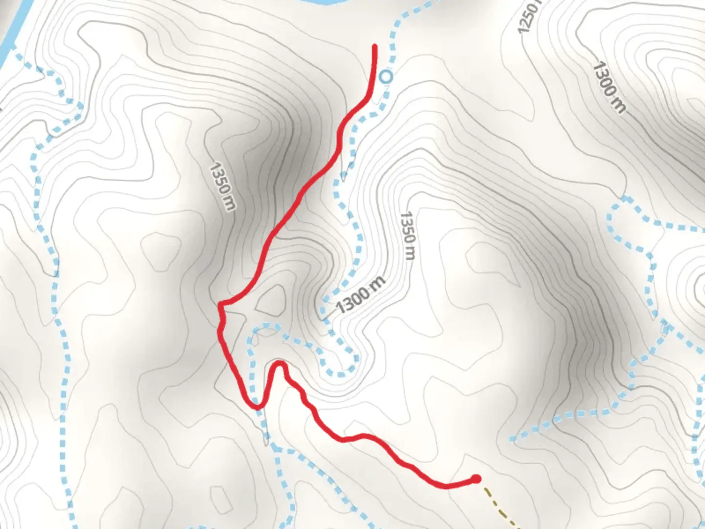 An image depicting the trail Duff Springs Trail and its surrounding area.