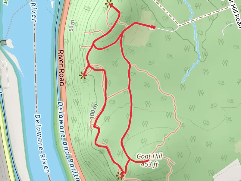 Goat Hill and Red Overlook Loop Trail