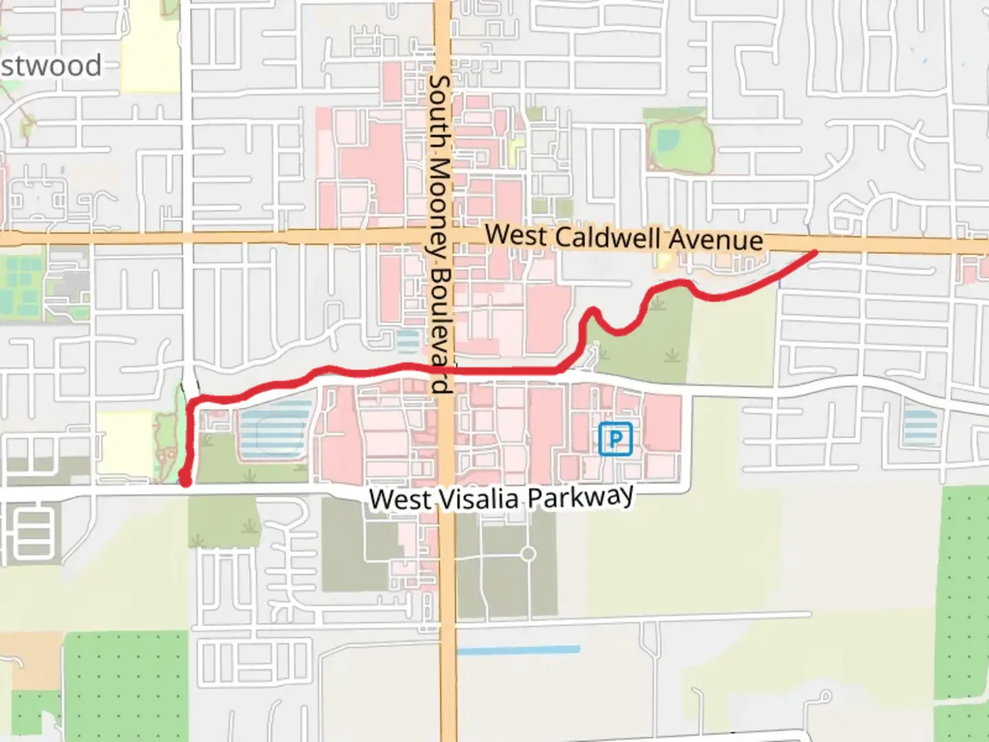 An image depicting the trail Packwood Creek Trail and its surrounding area.