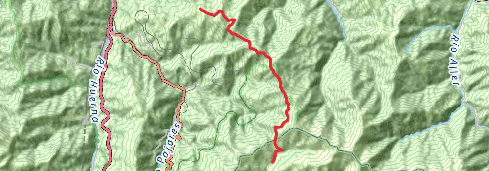 GR 100 Via De La Plata stage 6 Map