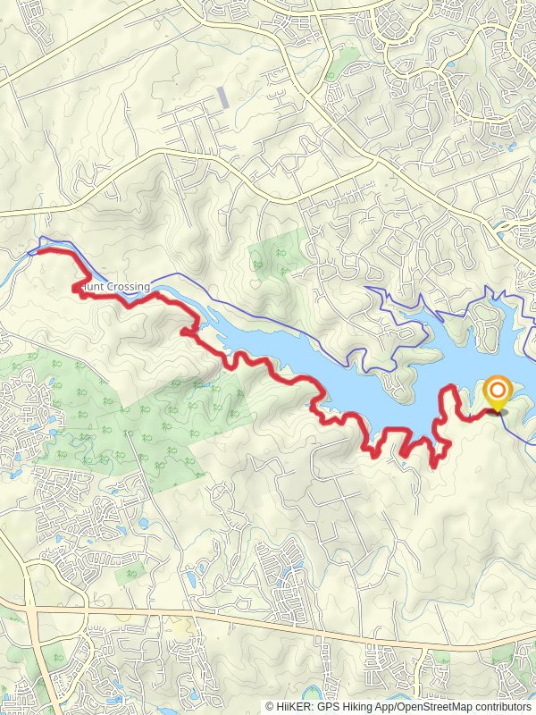 San Gabriel River and Good Water Trail