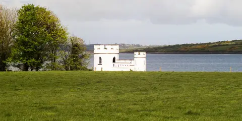 An image depicting the trail Glin Heritage Trails - Knockeranna Way and its surrounding area.