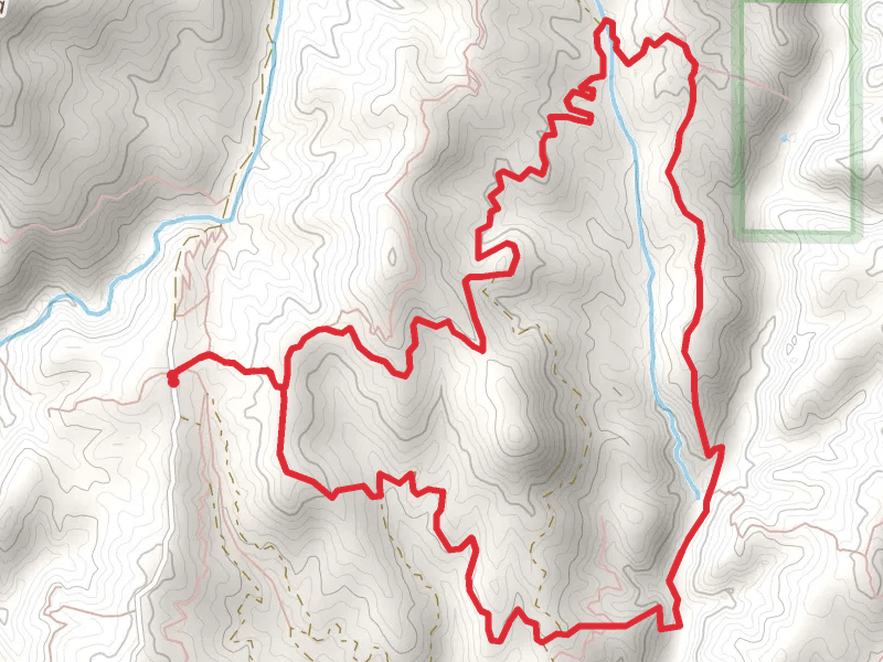 Baldy Trail and Apache Canyon Loop Trail
