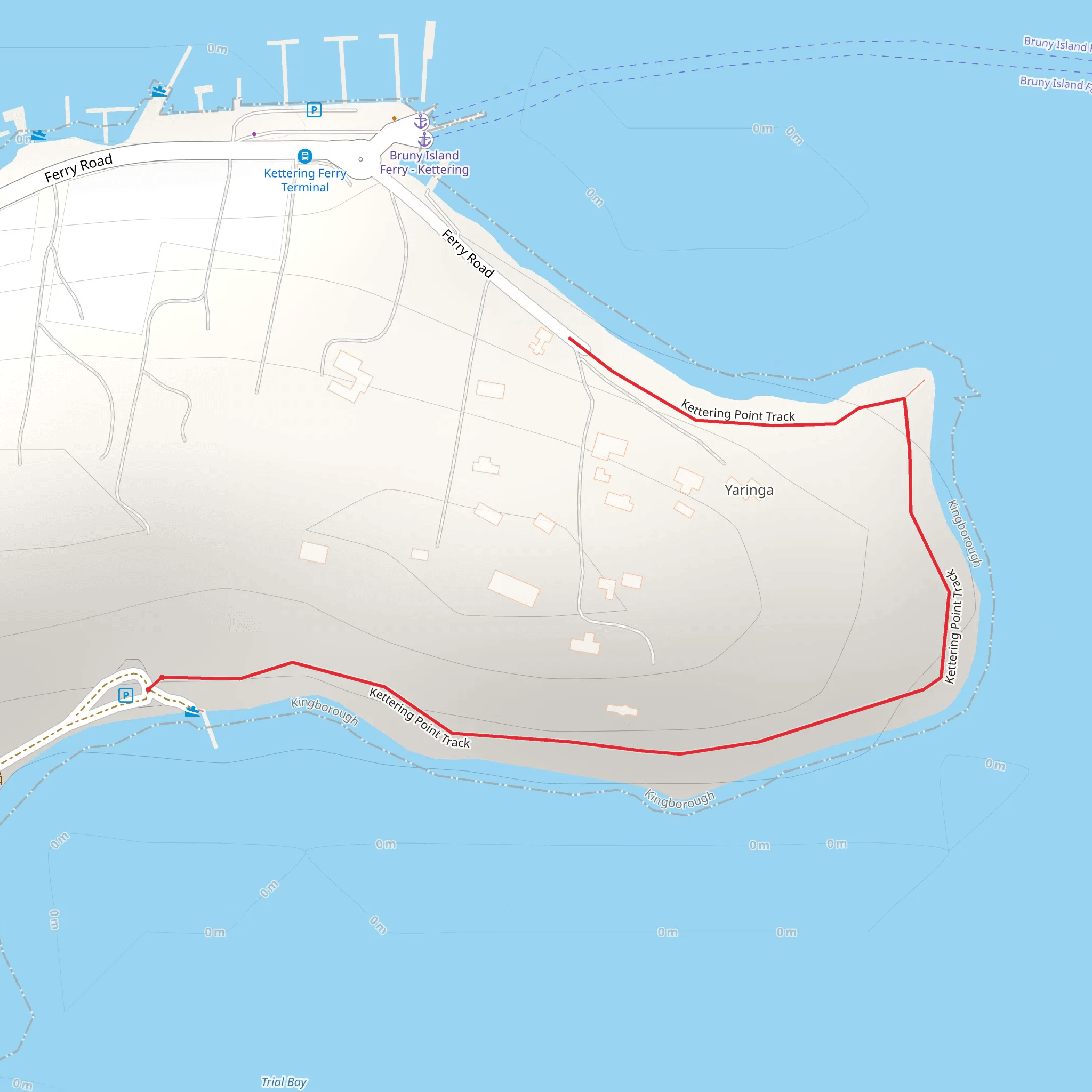 Kettering Township Tracks mobile static map