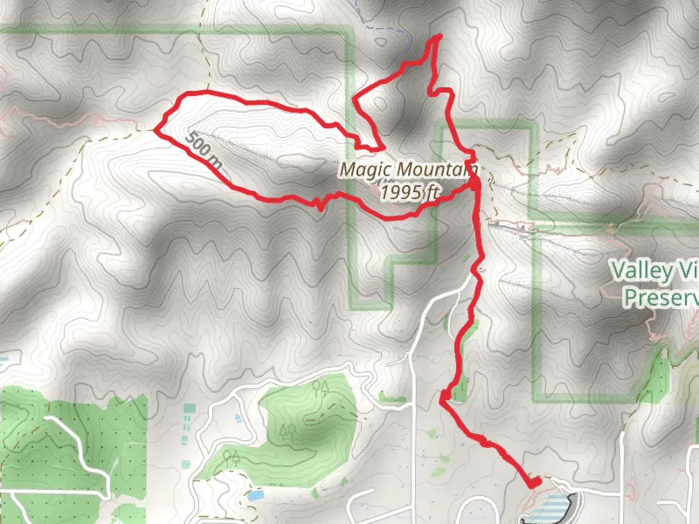 An image depicting the trail Pratt Trail and Foothill Loop Trail and its surrounding area.