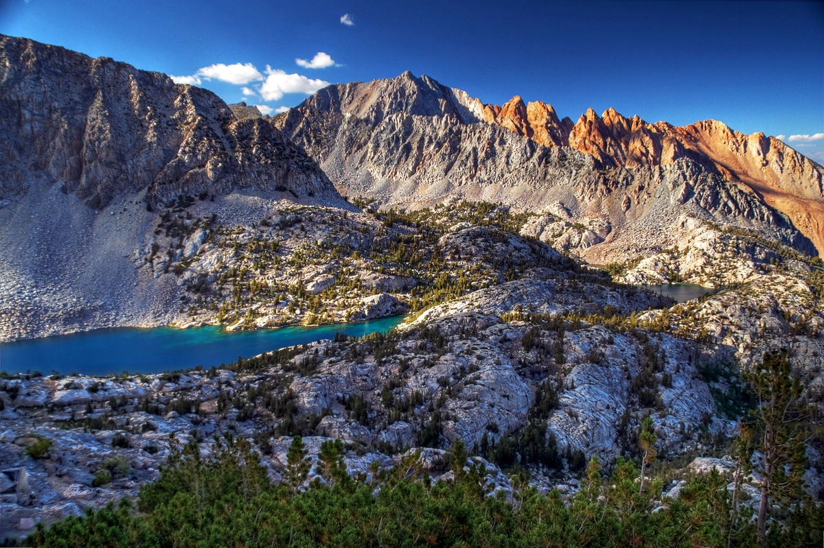 Upper and Lower Lamarck Lake