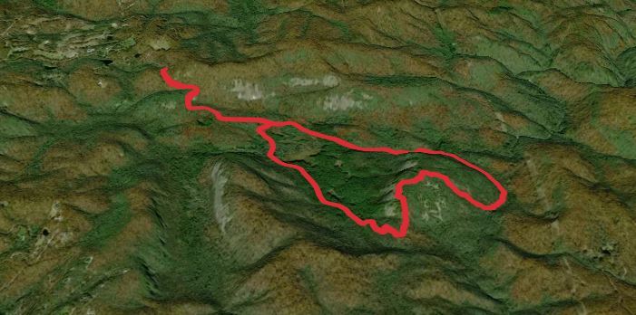 Panthertown Valley Trail to Mac's Gap Loop Trail