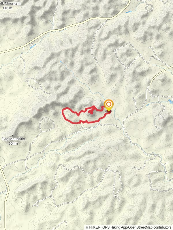 Spring Branch Trail and Wilderness Trail Loop