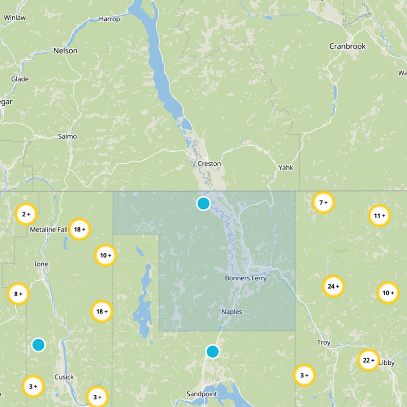 Boundary County Static Map