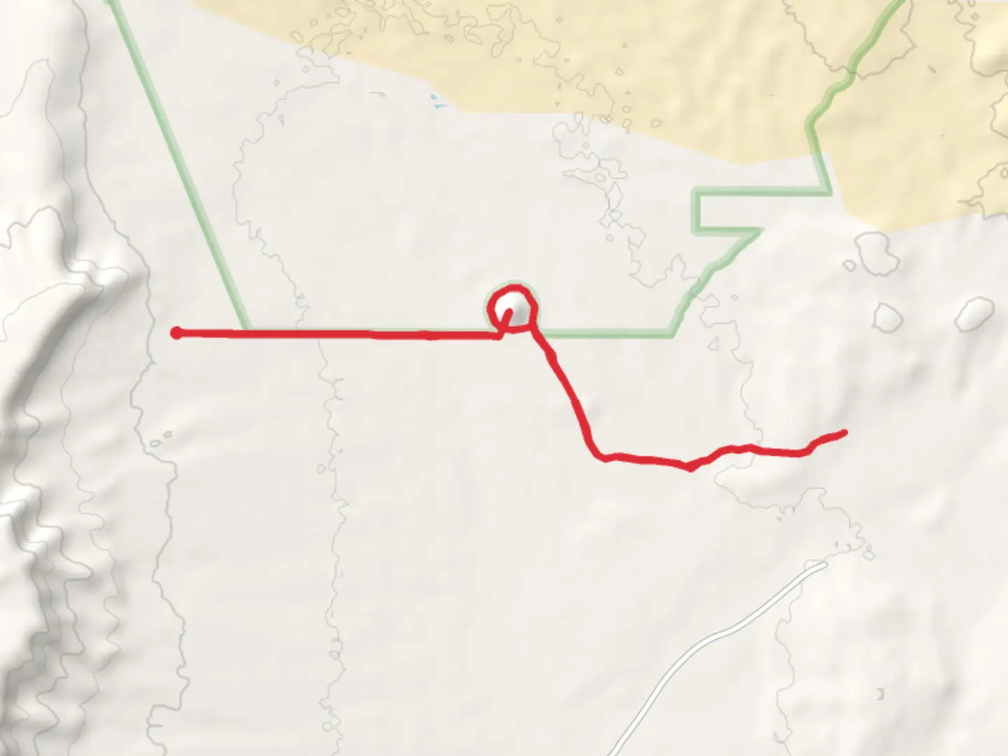 An image depicting the trail Boars Tusk Walk and its surrounding area.