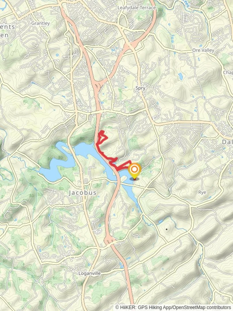 An image depicting the trail East Branch Codorus Creek Loop and its surrounding area.