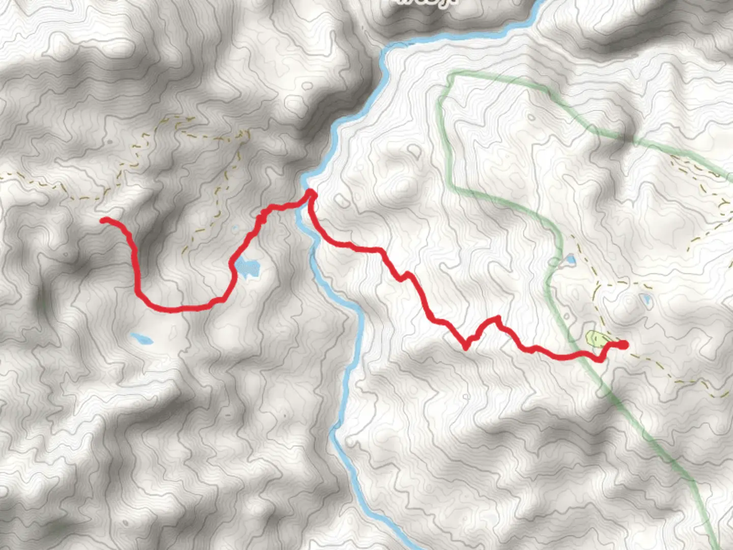 An image depicting the trail Henthorne Lake Trail and its surrounding area.
