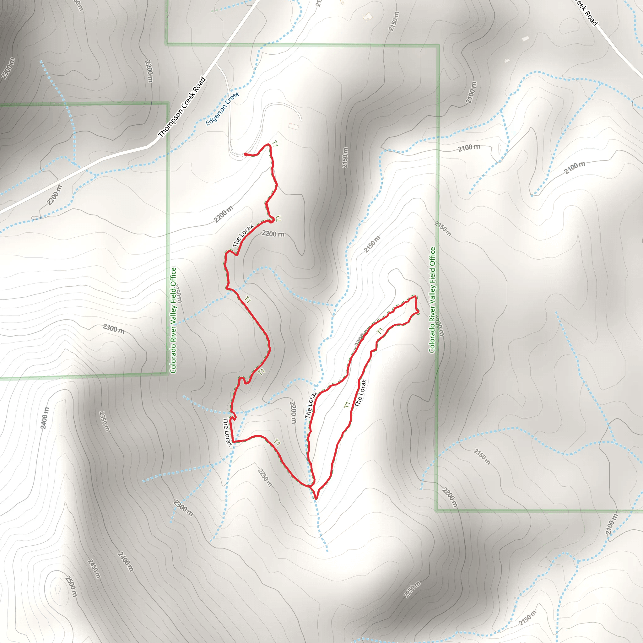The Lorax Loop mobile static map