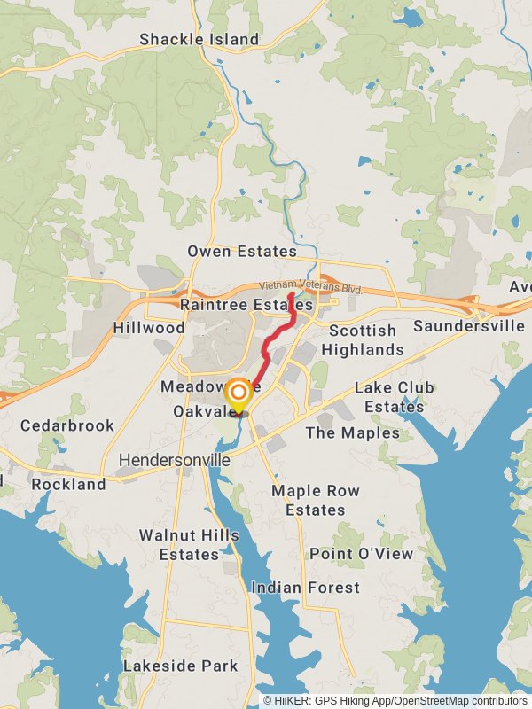 Veterans Park - Hendersonville Greenway