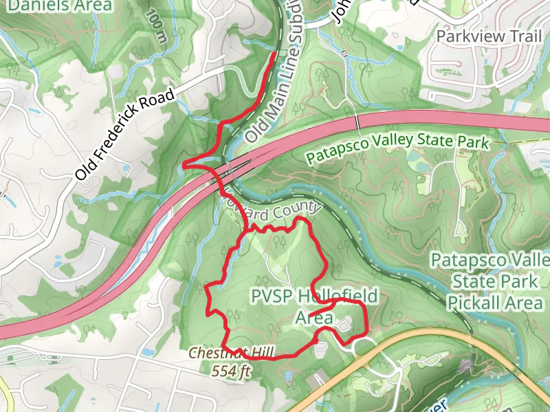 Chestnut Hill - Out of Range Loop Trail