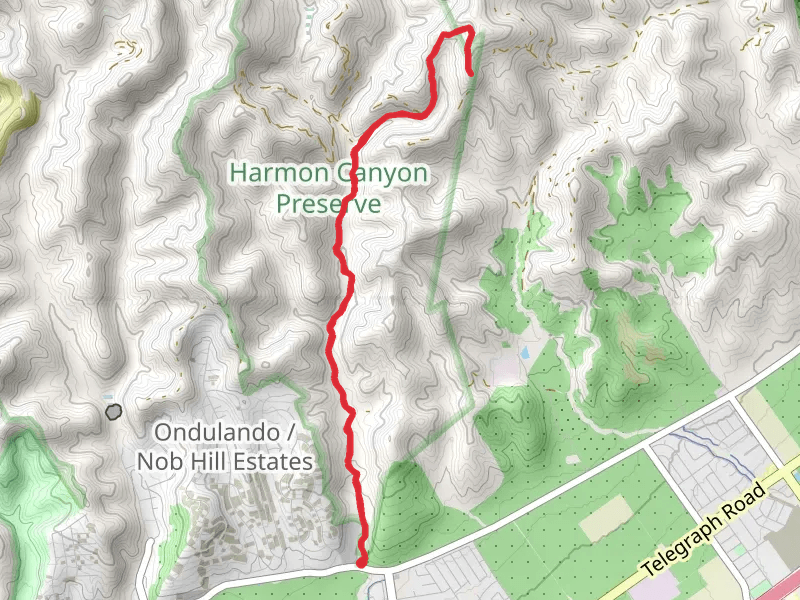Long Canyon Road and Goldenberg Lookout