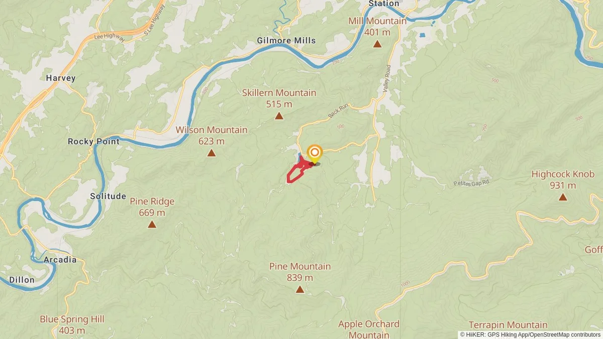 Cave Mountain Lake Loop