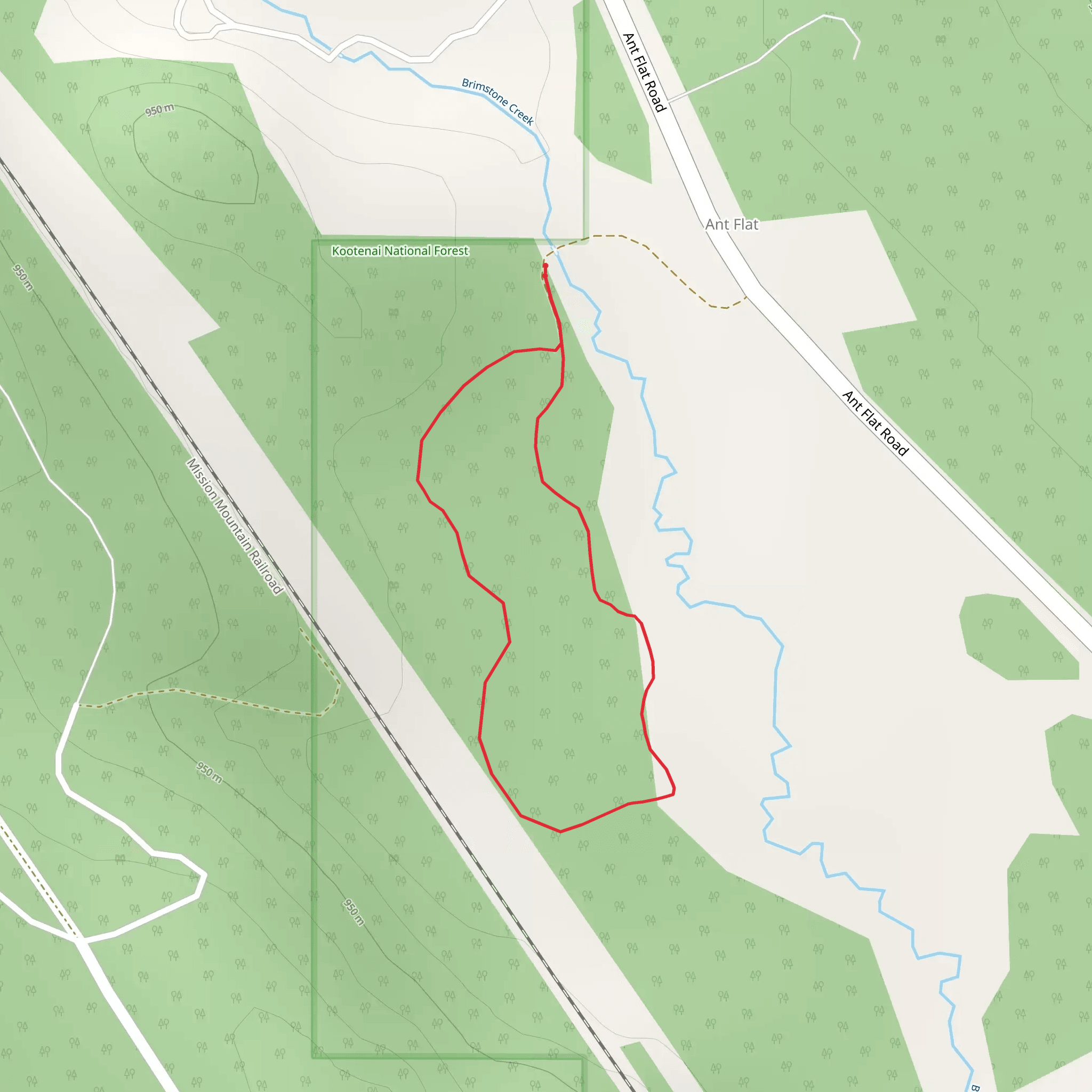 Ant Flat Historic Site and Nature Trail mobile static map