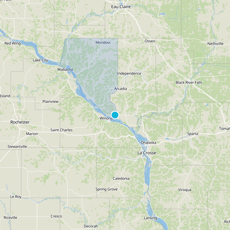 Buffalo County Static Map