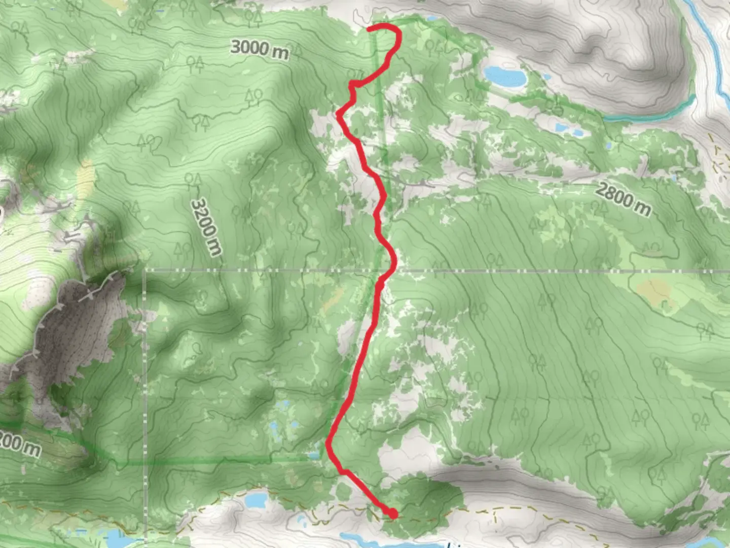 An image depicting the trail Roberts Trail and its surrounding area.