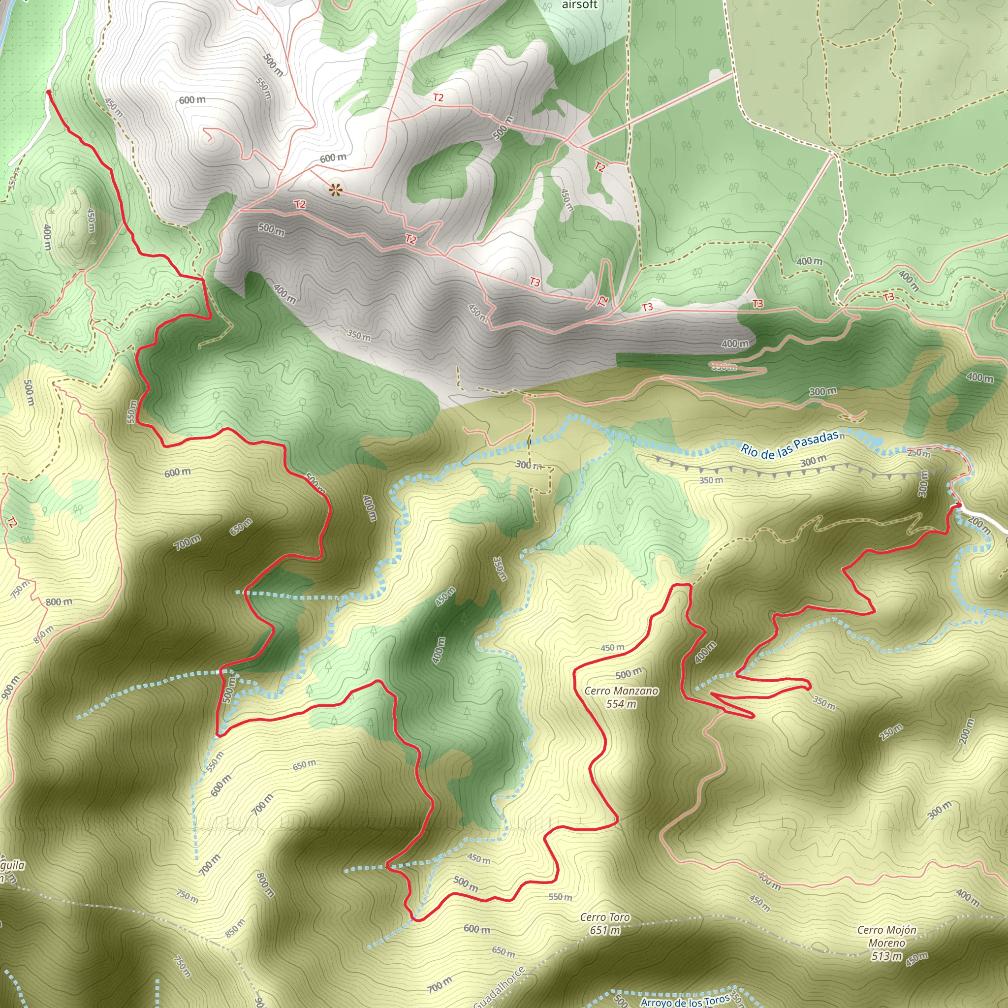 Alburqueria - Barranco Blanco PR A 338 mobile static map