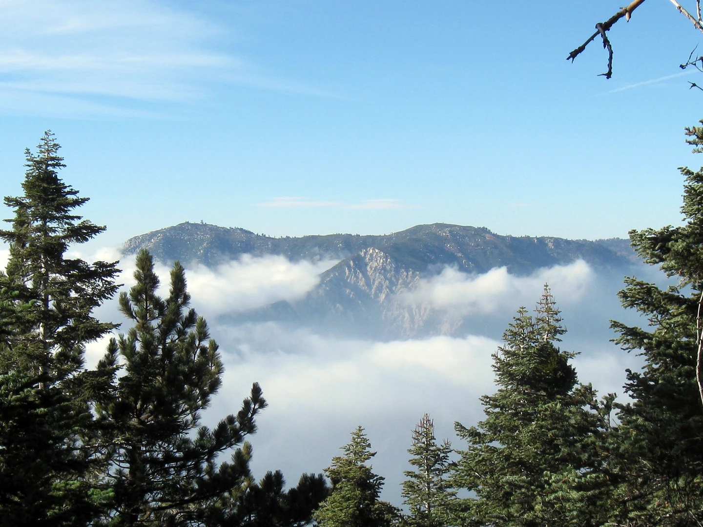 An image depicting the trail Devore Camp - Gabrielino Trail and its surrounding area.