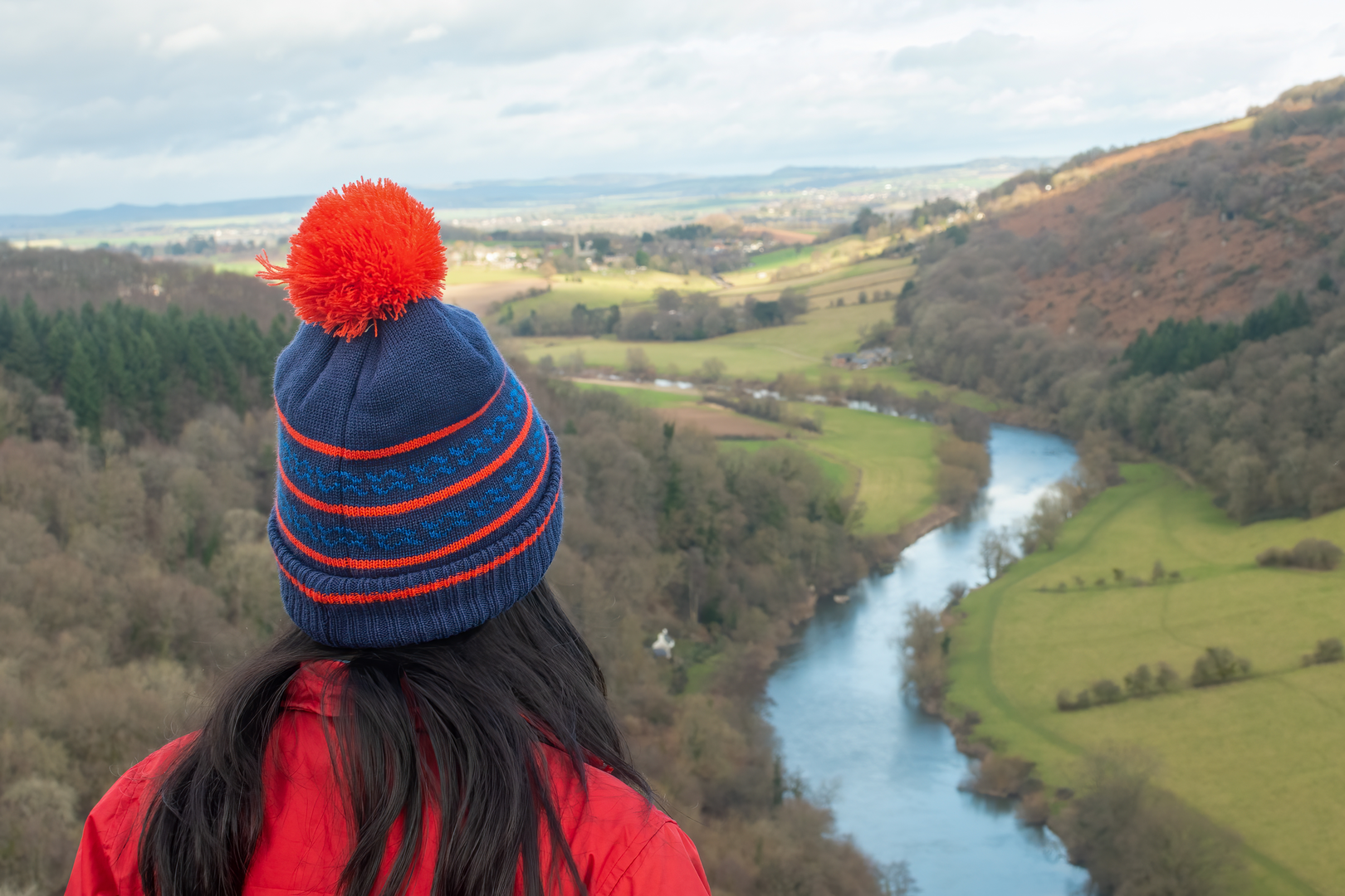 An image depicting the trail Symonds Yat - High Meadow Woods and Wye Valley and its surrounding area.