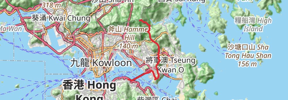 Wilson Trail stage 2 Map