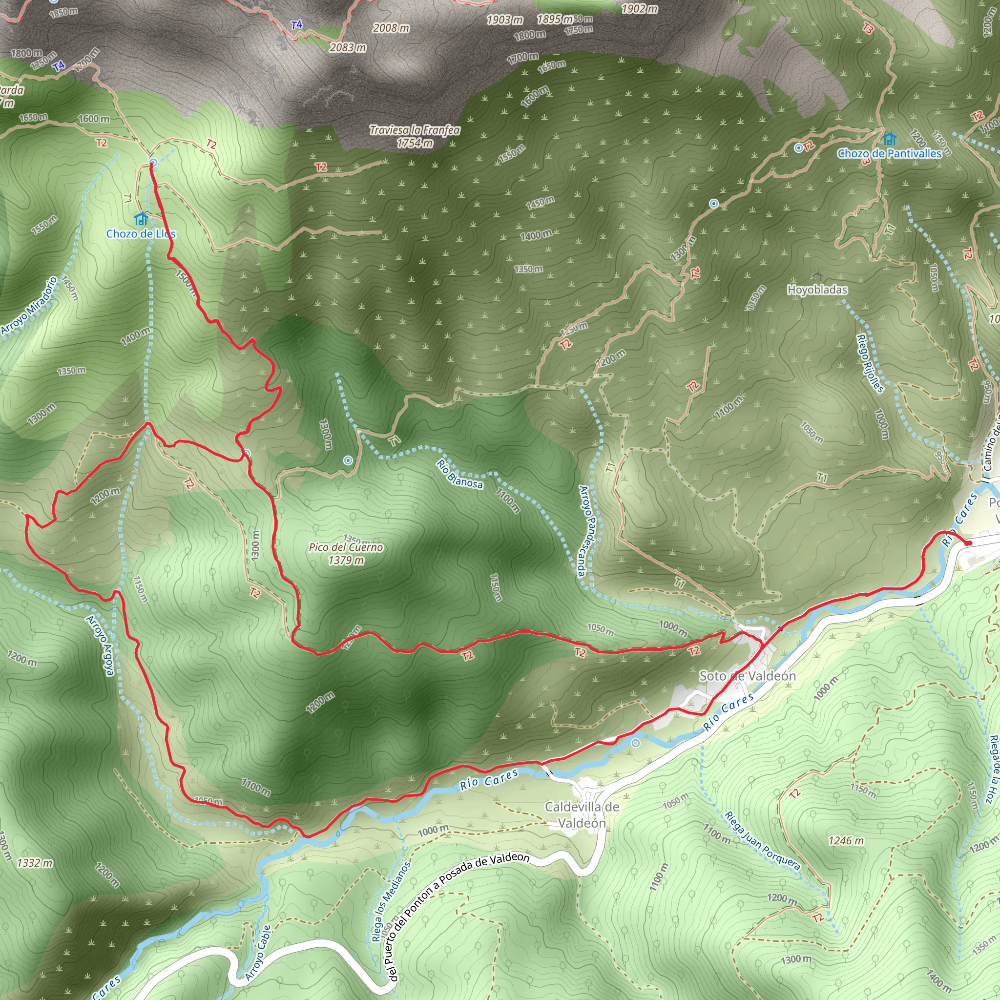 PR PNPE 12 Vega de Llos mobile static map