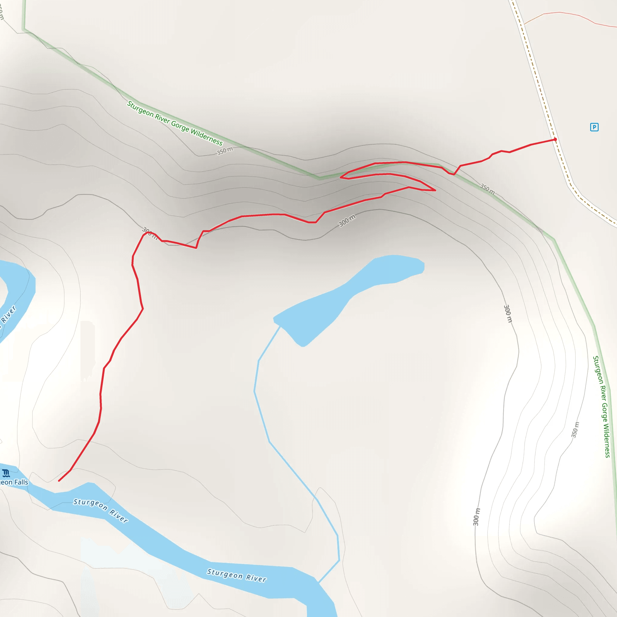 Sturgeon Falls mobile static map