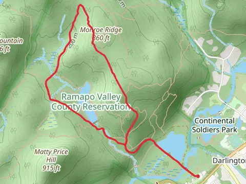 Vista, Ridge and MacMillan Reservoir Loop