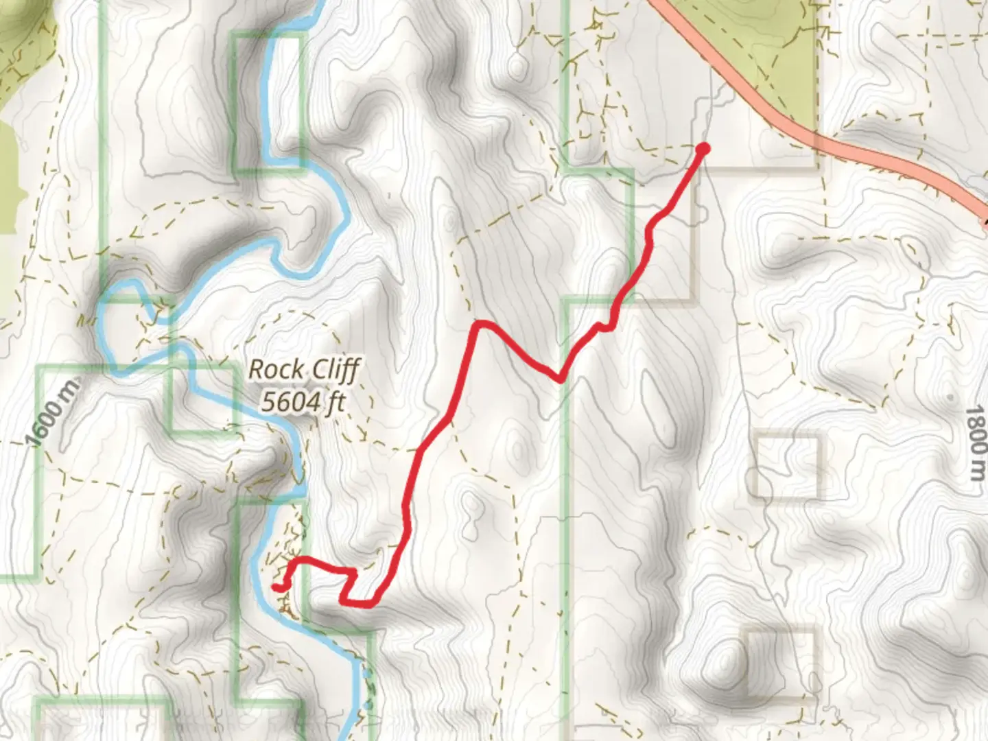 An image depicting the trail Horseshoe Bend Road and its surrounding area.